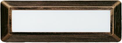 ΑΠΛΙΚΑ LED ΕΞΩΤΕΡΙΚΟΥ ΧΩΡΟΥ ACA SLIM31NR RUST ACA DECOR