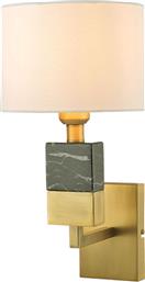 ΑΠΛΙΚΑ ΤΟΙΧΟΥ ACA LUXOR ML306411WB BRASS MATT/MARBLE ACA DECOR