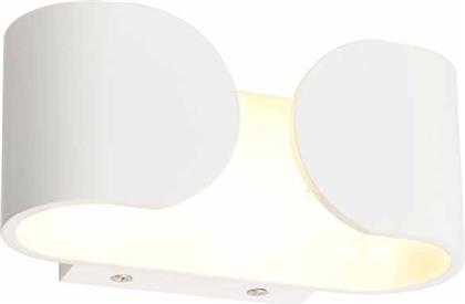 ΑΠΛΙΚΑ ΤΟΙΧΟΥ LED ACA NEPHELE L35049 WHITE MATT ACA DECOR από το SPITISHOP