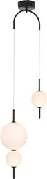 ΦΩΤΙΣΤΙΚΟ ΟΡΟΦΗΣ ΔΙΦΩΤΟ LED ACA AMELIA TNK323LED15P BLACK ACA DECOR