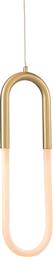 ΦΩΤΙΣΤΙΚΟ ΟΡΟΦΗΣ ΜΟΝΟΦΩΤΟ LED ACA VENUS ZM32LEDP15BR BRASS ACA DECOR