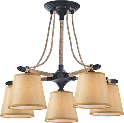 ΦΩΤΙΣΤΙΚΟ ΟΡΟΦΗΣ ΠΟΛΥΦΩΤΟ ACA GAVDOS EG165075C ROPE/BEIGE ACA DECOR από το SPITISHOP