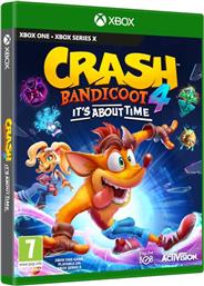 XBOX ONE GAME - CRASH BANDICOOT 4 IT'S ABOUT TIME ACTIVISION