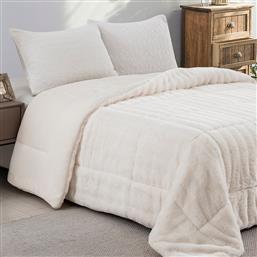 ΚΟΥΒΕΡΤΟΠΑΠΛΩΜΑ ΜΟΝΟ (160X220) ADAMHOME 920 WHITE ADAM HOME