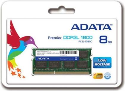 8GB 1600MHZ SODIMM DDR3L ΜΝΗΜΗ RAM ADATA