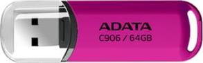 AC906-64G-RPP CLASSIC C906 64GB USB2.0 FLASH DRIVE PURPLE ADATA