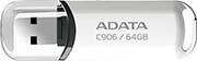 AC906-64G-RWH CLASSIC C906 64GB USB2.0 FLASH DRIVE WHITE ADATA