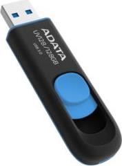 AUV128-128G-RBE DASHDRIVE UV128 128GB USB 3.2 FLASH DRIVE BLACK/BLUE ADATA