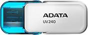 AUV240-64G-RWH UV240 64GB USB 2.0 FLASH DRIVE WHITE ADATA