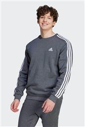 ΑΝΔΡΙΚΗ ΜΠΛΟΥΖΑ ΦΟΥΤΕΡ ΜΕ CONTRAST ΡΙΓΕΣ - IJ6471 ΓΚΡΙ ADIDAS