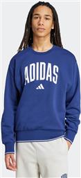ΑΝΔΡΙΚΗ ΜΠΛΟΥΖΑ ΦΟΥΤΕΡ REGULAR FIT ''COLLEGIATE'' - JM1734 ΜΠΛΕ ADIDAS