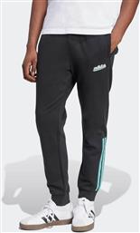 ΑΝΔΡΙΚΟ ΠΑΝΤΕΛΟΝΙ ΦΟΡΜΑΣ REGULAR FIT ''3-STRIPES FLEECE'' - KB5268 ΜΑΥΡΟ ADIDAS