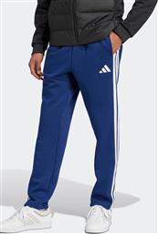 ΑΝΔΡΙΚΟ ΠΑΝΤΕΛΟΝΙ ΦΟΡΜΑΣ REGULAR FIT ''ESSENTIALS 3-STRIPES OPEN HEM FLEECE'' - JE6334 ΜΠΛΕ ADIDAS