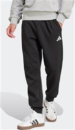 ΑΝΔΡΙΚΟ ΠΑΝΤΕΛΟΝΙ ΦΟΡΜΑΣ REGULAR FIT ''ESSENTIALS FEEL COZY FLEECE'' - JE3815 ΜΑΥΡΟ ADIDAS