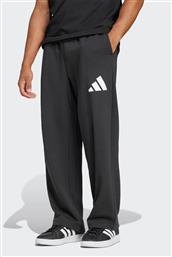 ΑΝΔΡΙΚΟ ΠΑΝΤΕΛΟΝΙ ΦΟΡΜΑΣ RELAXED FIT ''ESSENTIALS WIDE LEG 3 BAR LOGO'' - JF3604 ΜΑΥΡΟ ADIDAS