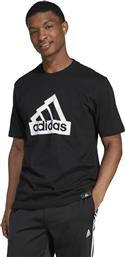 ΑΝΔΡΙΚΟ T-SHIRT ΜΕ GRAPHIC LOGO PRINT - IW2702 ΜΑΥΡΟ ADIDAS