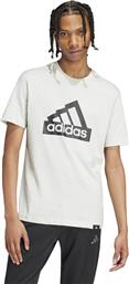 ΑΝΔΡΙΚΟ T-SHIRT ΜΕ GRAPHIC LOGO PRINT - IW2708 ΛΕΥΚΟ ADIDAS