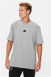 ΑΝΔΡΙΚΟ T-SHIRT ΜΕ ΚΕΝΤΗΜΕΝΟ ΛΟΓΟΤΥΠΟ LOOSE FIT - IW3541 ΓΚΡΙ ADIDAS