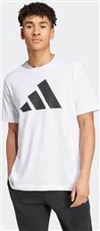 ΑΝΔΡΙΚΟ T-SHIRT ΜΕ LOGO PRINT - IY8582 ΛΕΥΚΟ ADIDAS