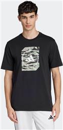 ΑΝΔΡΙΚΟ T-SHIRT REGULAR FIT ''CAMO SHAPE GRAPHIC'' - JI6764 ΜΑΥΡΟ ADIDAS από το NOTOS