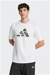 ΑΝΔΡΙΚΟ T-SHIRT REGULAR FIT ''CODES CAMO GRAPHIC'' - JI6770 ΛΕΥΚΟ ADIDAS