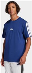 ΑΝΔΡΙΚΟ T-SHIRT REGULAR FIT ''ESSENTIALS 3-STRIPES'' - JW1950 ΜΠΛΕ ADIDAS