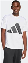 ΑΝΔΡΙΚΟ T-SHIRT REGULAR FIT ''ESSENTIALS BIG LOGO'' - JE8943 ΛΕΥΚΟ ADIDAS