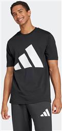 ΑΝΔΡΙΚΟ T-SHIRT REGULAR FIT ''ESSENTIALS BIG LOGO'' - JE8945 ΜΑΥΡΟ ADIDAS