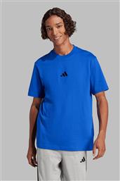 ΑΝΔΡΙΚΟ T-SHIRT REGULAR FIT ''ESSENTIALS SMALL LOGO'' - JF1094 ΜΠΛΕ ADIDAS