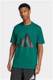 ΑΝΔΡΙΚΟ T-SHIRT STANDARD FIT ''ESSENTIALS BIG LOGO'' - JE8932 ΠΡΑΣΙΝΟ ADIDAS