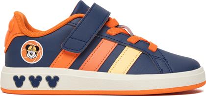 ΑΘΛΗΤΙΚΑ GRAND COURT MICKEY EL K JS2345 ΣΚΟΥΡΟ ΜΠΛΕ ADIDAS