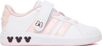 ΑΘΛΗΤΙΚΑ GRAND COURT MINNIE EL K JR8134 ΛΕΥΚΟ ADIDAS