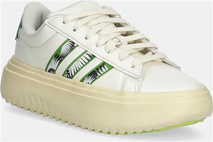 ΑΘΛΗΤΙΚΑ GRAND COURT PLATFORM ΧΡΩΜΑ: ΜΠΕΖ, JS2896 ADIDAS