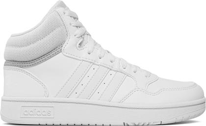 ΑΘΛΗΤΙΚΑ HOOPS 3.0 MID K GW0401 ΛΕΥΚΟ ADIDAS