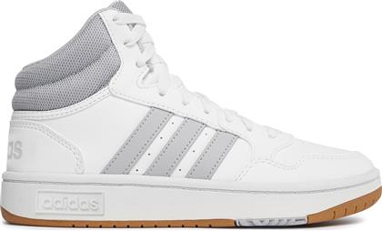 ΑΘΛΗΤΙΚΑ HOOPS 3.0 MID LIFESTYLE BASKETBALL CLASSIC VINTAGE SHOES IG5568 ΛΕΥΚΟ ADIDAS