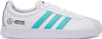 ΑΘΛΗΤΙΚΑ MERCEDES - AMG PETRONAS FORMULA ONE TEAM VL COURT BASE TRAINERS JR1069 ΛΕΥΚΟ ADIDAS