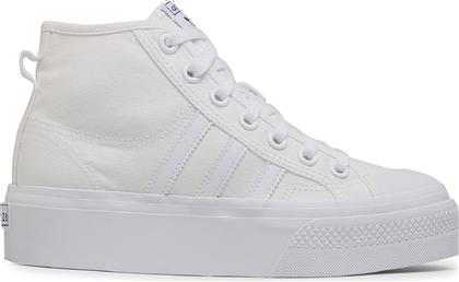 ΑΘΛΗΤΙΚΑ NIZZA PLATFORM MID W FY2782 ΛΕΥΚΟ ADIDAS