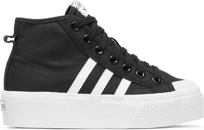 ΑΘΛΗΤΙΚΑ NIZZA PLATFORM MID W FY2783 ΜΑΥΡΟ ADIDAS