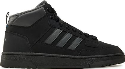 ΑΘΛΗΤΙΚΑ RAPID COURT MID WINTERIZED JR0170 ΜΑΥΡΟ ADIDAS