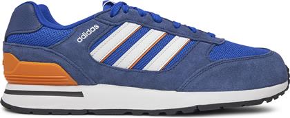 ΑΘΛΗΤΙΚΑ RUN 80S JP5462 ΣΚΟΥΡΟ ΜΠΛΕ ADIDAS