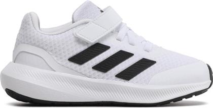 ΑΘΛΗΤΙΚΑ RUNFALCON 3.0 SPORT RUNNING ELASTIC LACE TOP STRAP SHOES HP5868 ΛΕΥΚΟ ADIDAS