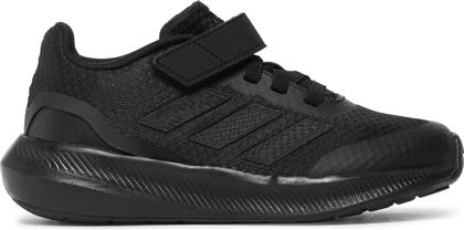 ΑΘΛΗΤΙΚΑ RUNFALCON 3.0 SPORT RUNNING ELASTIC LACE TOP STRAP SHOES HP5869 ΜΑΥΡΟ ADIDAS