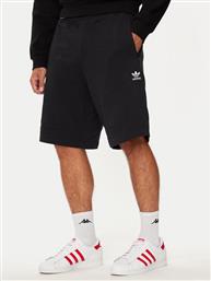 ΑΘΛΗΤΙΚΟ ΣΟΡΤΣ ESSENTIALS TREFOIL IY8520 ΜΑΥΡΟ REGULAR FIT ADIDAS από το MODIVO