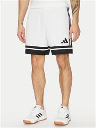 ΑΘΛΗΤΙΚΟ ΣΟΡΤΣ SQUADRA 25 JH3412 ΛΕΥΚΟ REGULAR FIT ADIDAS