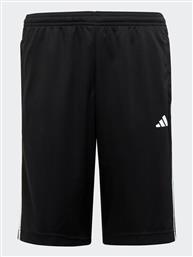 ΑΘΛΗΤΙΚΟ ΣΟΡΤΣ TRAIN ESSENTIALS AEROREADY 3-STRIPES REGULAR-FIT SHORTS HS1606 ΜΑΥΡΟ REGULAR FIT ADIDAS