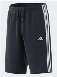 ΑΘΛΗΤΙΚΟ ΣΟΡΤΣ TRAIN ESSENTIALS AEROREADY 3-STRIPES REGULAR-FIT SHORTS IA3018 ΜΠΛΕ REGULAR FIT ADIDAS