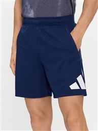 ΑΘΛΗΤΙΚΟ ΣΟΡΤΣ TRAIN ESSENTIALS LOGO TRAINING SHORTS IB8124 ΜΠΛΕ REGULAR FIT ADIDAS