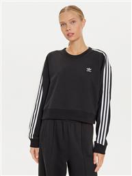 ΜΠΛΟΥΖΑ 3-STRIPES IR5522 ΜΑΥΡΟ LOOSE FIT ADIDAS