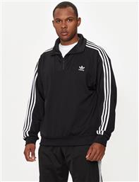 ΜΠΛΟΥΖΑ ADICOLOR FUNNEL IZ4803 ΜΑΥΡΟ REGULAR FIT ADIDAS