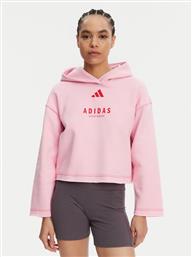 ΜΠΛΟΥΖΑ ALL SZN GRAPHIC JJ4519 ΡΟΖ LOOSE FIT ADIDAS από το MODIVO